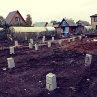 Фундаменты на забивных ЖБ сваях