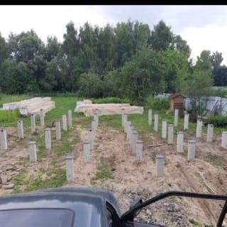 Фундаменты на забивных ЖБ сваях