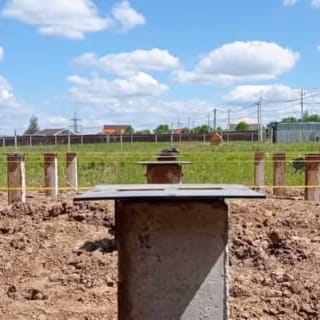 Фундаменты на забивных ЖБ сваях