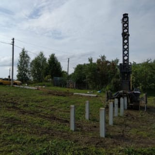 Фундаменты на забивных ЖБ сваях