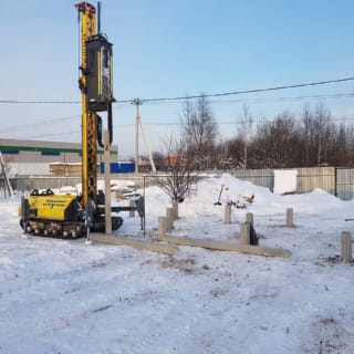 Фундаменты на забивных ЖБ сваях