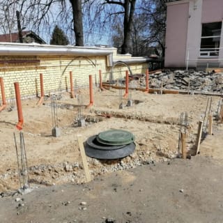 Фундаменты на забивных ЖБ сваях