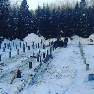 Фундаменты на забивных ЖБ сваях